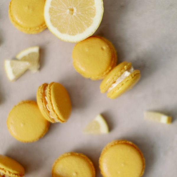 Lemon Macarons by Lindsay Pemberton Cakes & Patisserie