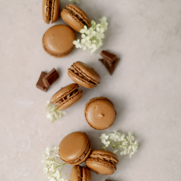 Chocolate Milkshake Macarons by Lindsay Pemberton Cakes & Patisserie