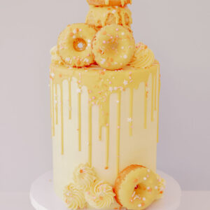 Donut Buttercream Birthday Cake