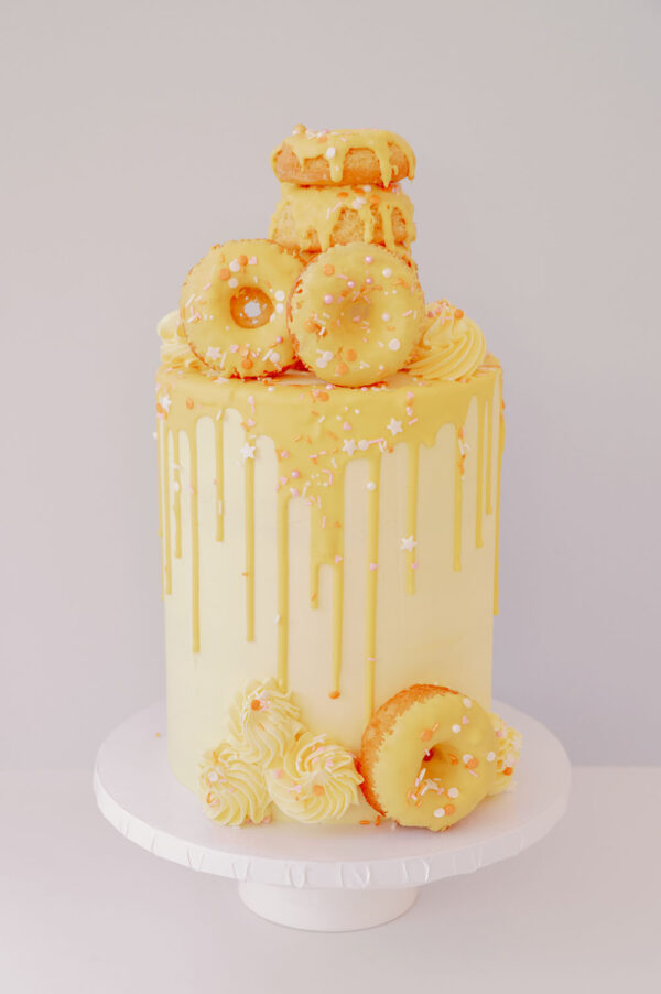 Donut Buttercream Birthday Cake